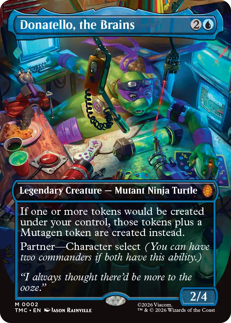 Magic The Gathering – Teenage Mutant Ninja Turtles Commander Deck (Englisch) *Vorbestellung