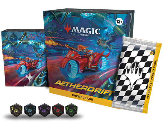 Magic the Gathering Aetherdrift Prerelease Kit (englisch)