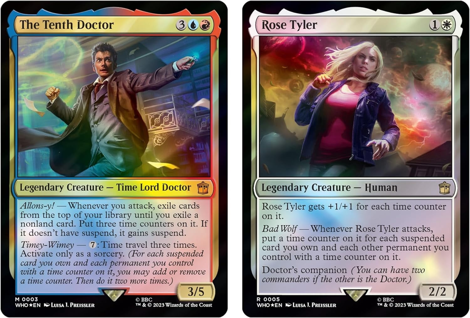 Magic The Gathering – Doctor Who Commander Deck Timey - Wimey (Englisch)