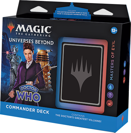 Magic The Gathering – Doctor Who Commander Deck Masters of Evil (Englisch)