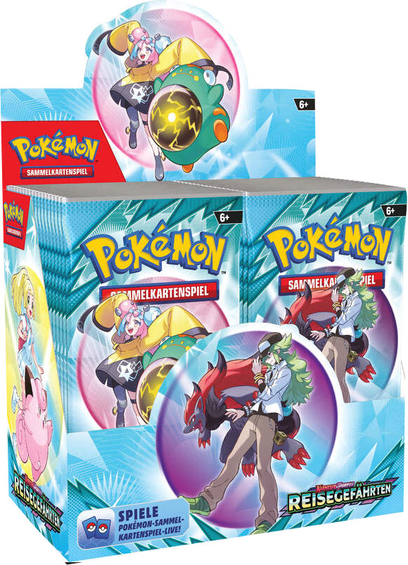 Pokemon Karmesin & Purpur KP09 Reisegefährten Booster Display (deutsch)