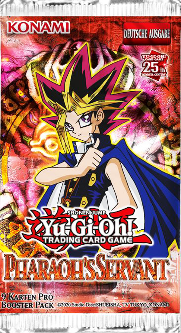 Yu-Gi-Oh! Pharaoh's Servant – 25th Anniversary Booster Display (deutsch)