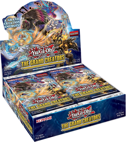 Yu-Gi-Oh! The Grand Creators – Booster Display (englisch)