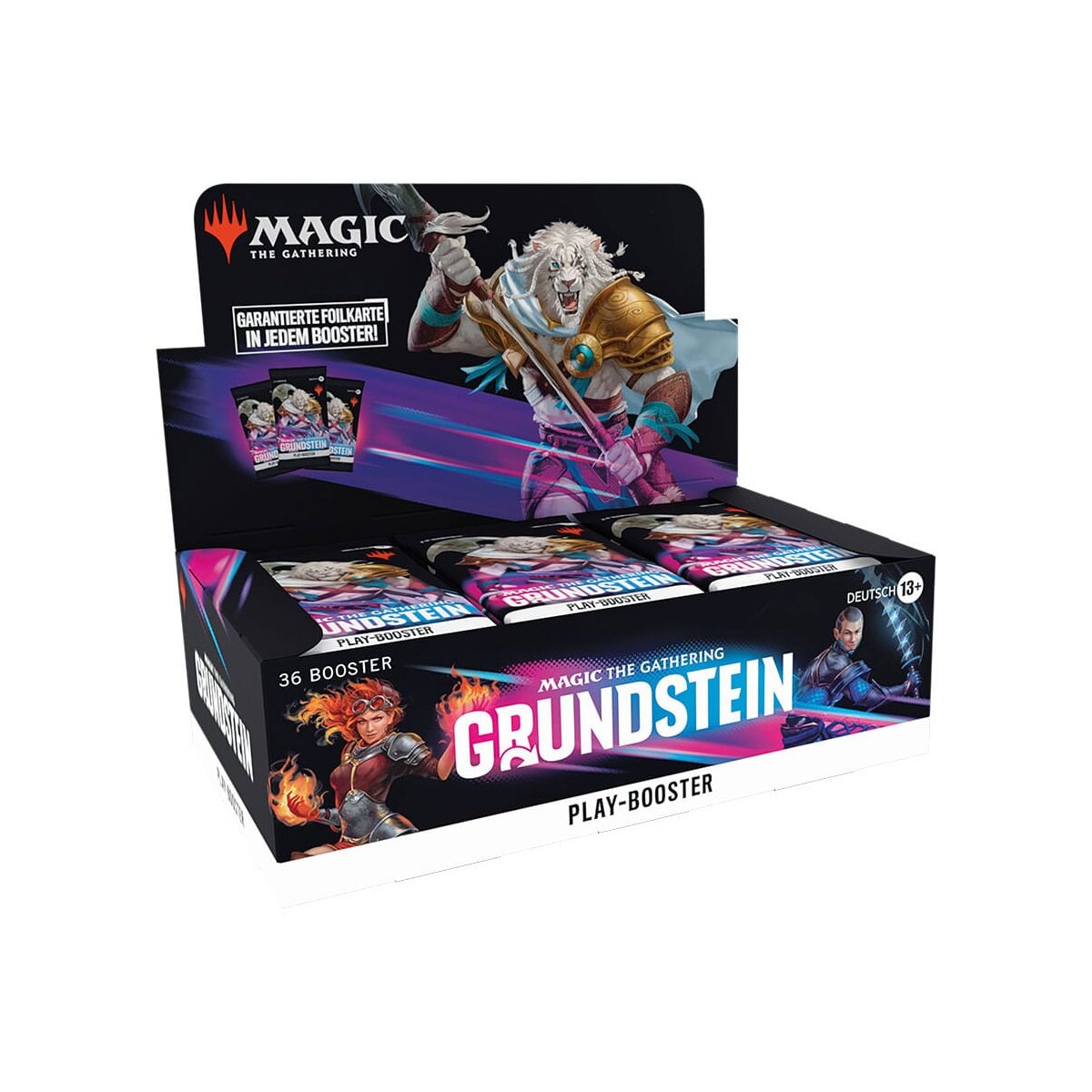 Magic The Gathering Grundstein – Play Booster-Display (Deutsch)