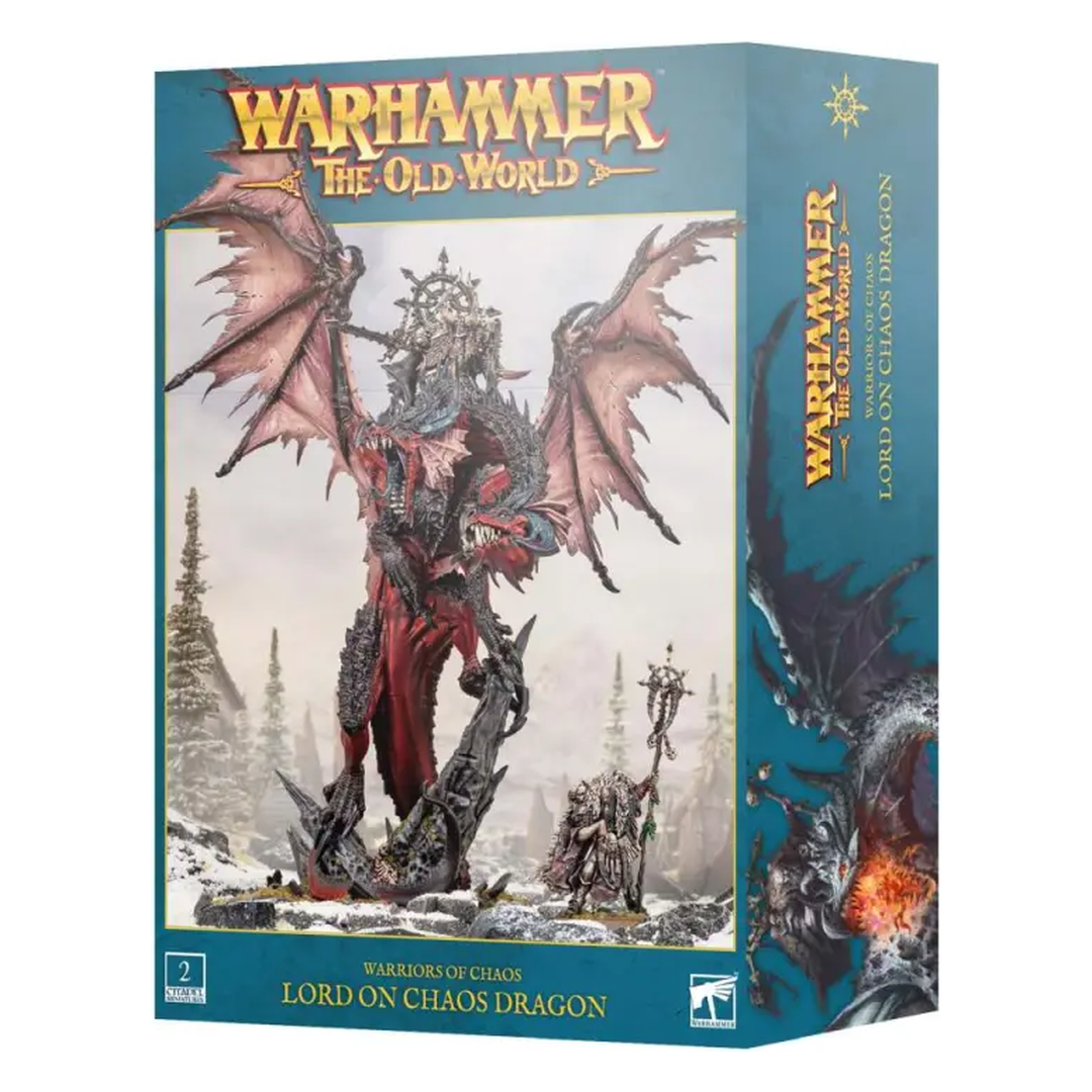 Warhammer The Old World Warriors of Chaos Lord on Chaos Dragon