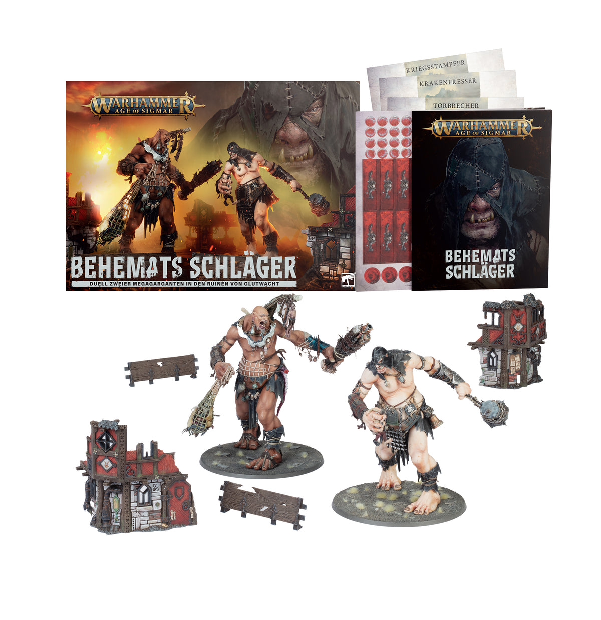 Warhammer Age of Sigmar: Behemats Schläger (Brawlers of Behemat, Deutsch)