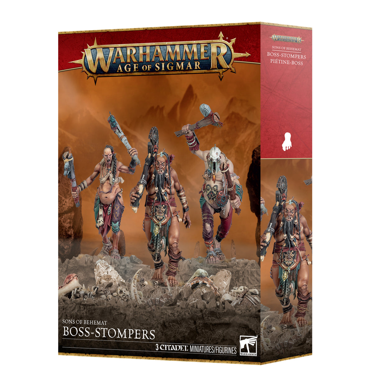 Warhammer Age of Sigmar Sons of Behemat: Bossstampfer (Boss-Stompers)