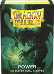 Dragon Shield - 100 Standard Size Card Sleeves - Power Matte