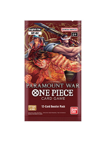 One Piece Card Game - Paramount War Boosterpack OP-02 (englisch)