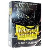Dragon Shield - 60 Japanese Size Dual Sleeves - Black Classic