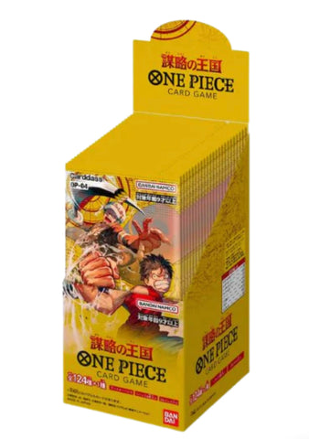 One Piece Card Game -  Kingdoms of Intrigue Display 24 Booster OP-04 (japanisch)