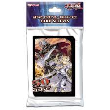 Konami - Yu-Gi-Oh! – Albaz • Ecclesia • Tri-Brigade Card Sleeves (50 Stück, Small Size)
