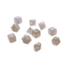 Ultra Pro - Eclipse 11 Dice Set - Smokey Grey