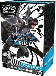 Pokemon Scarlet & Violet SV10.5 Black Bolt –Boosterbundle (Englisch)