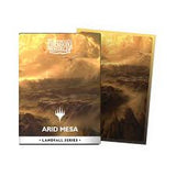 Dragon Shield Matte Dual Art Sleeves – MTG Landfall Series – Arid Mesa (100 Sleeves, Standardgröße)