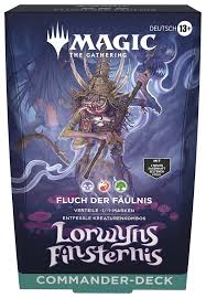 Magic the Gathering Lorwyns Finsternis Commander Deck – Fluch der Fäulnis (Deutsch)
