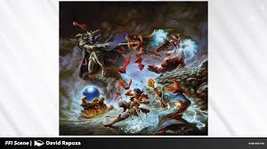 Magic the Gathering - Final Fantasy Scene Box - Garland at the Chaos Shrine (englisch)