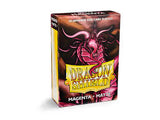 Dragon Shield - 60 Japanese Size Dual Sleeves - Matte Magenta