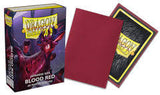 Dragon Shield - 60 Japanese Size Dual Sleeves - Matte Blood Red