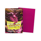 Dragon Shield - 60 Japanese Size Dual Sleeves - Matte Magenta