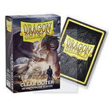 Dragon Shield - 100 Standard Size Card Outer Sleeves - Clear Matte