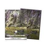 Dragon Shield Matte Dual Art Sleeves – MTG Landfall Series – Verdant Catacombs (100 Sleeves, Standardgröße)