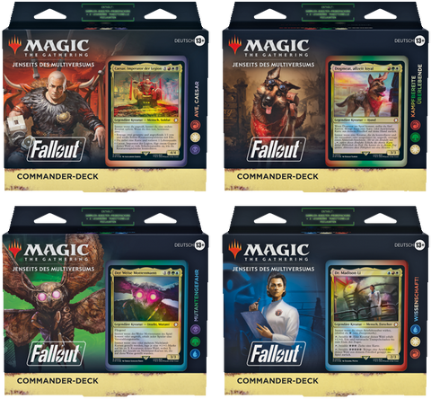 Magic: The Gathering - Jenseits des Universums: Fallout Commander Decks (Deutsch)