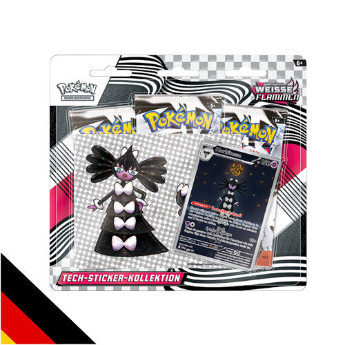 Pokemon Karmesin & Purpur – KP10.5 Weisse Flammen Tech-Sticker-Kollektion (Deutsch)