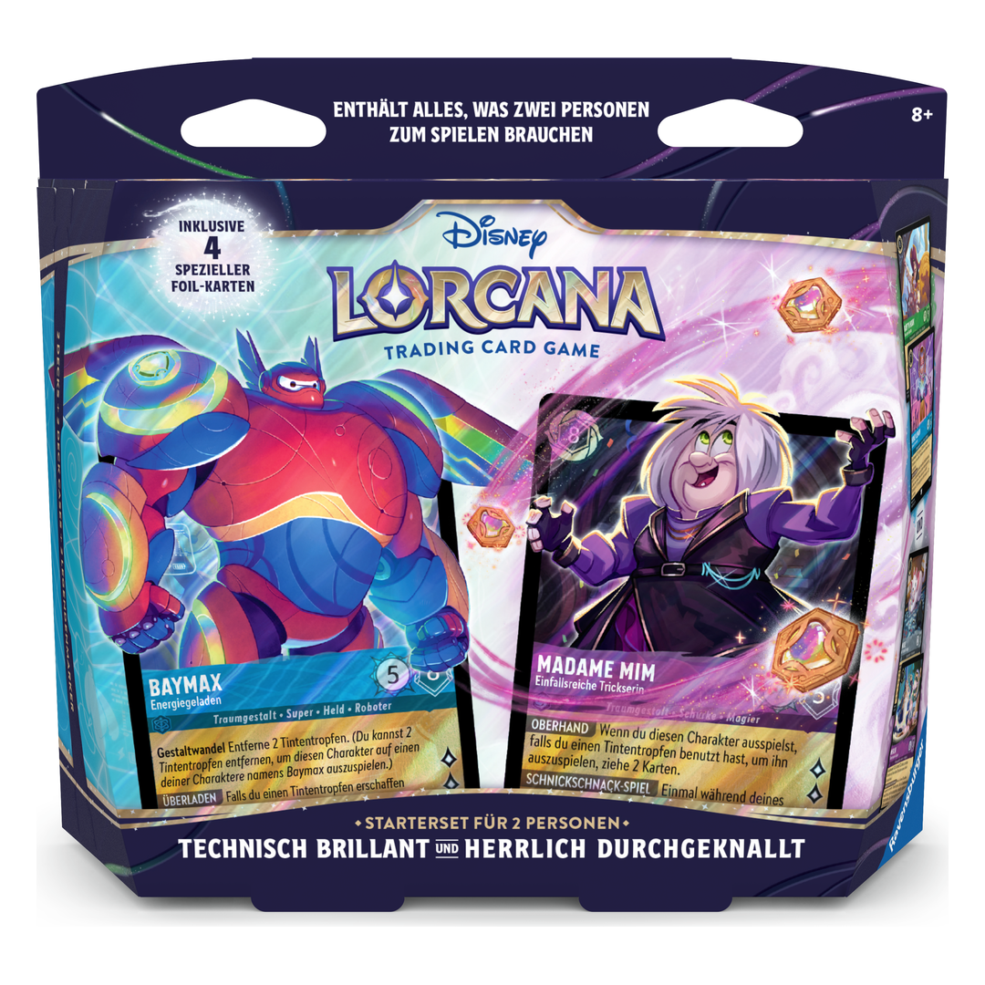 Disney Lorcana Die Stadt Hyperia Zwei-Spieler-Starterdeck Deutsch