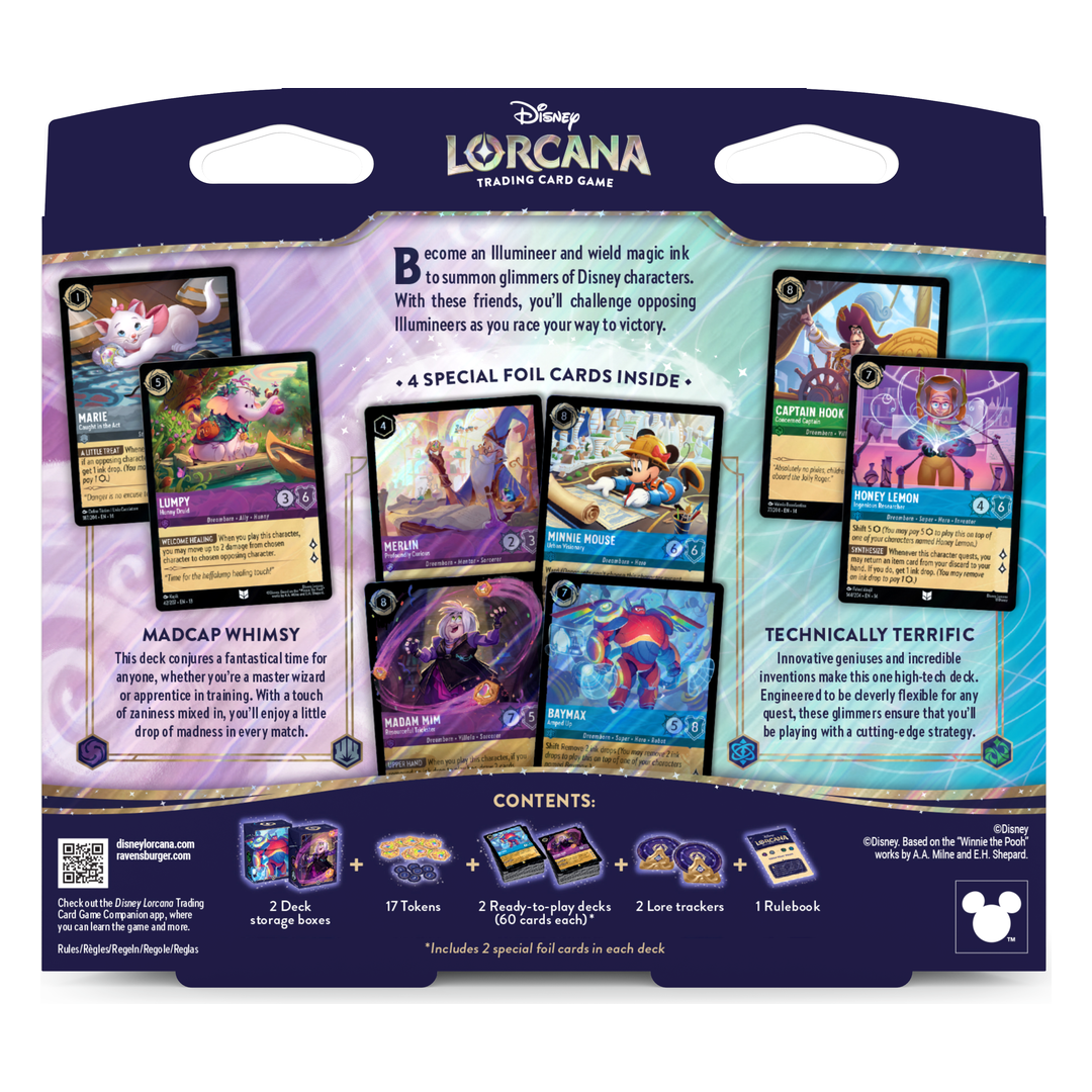 2-Player Starter Set Hyperia City – Rückseite