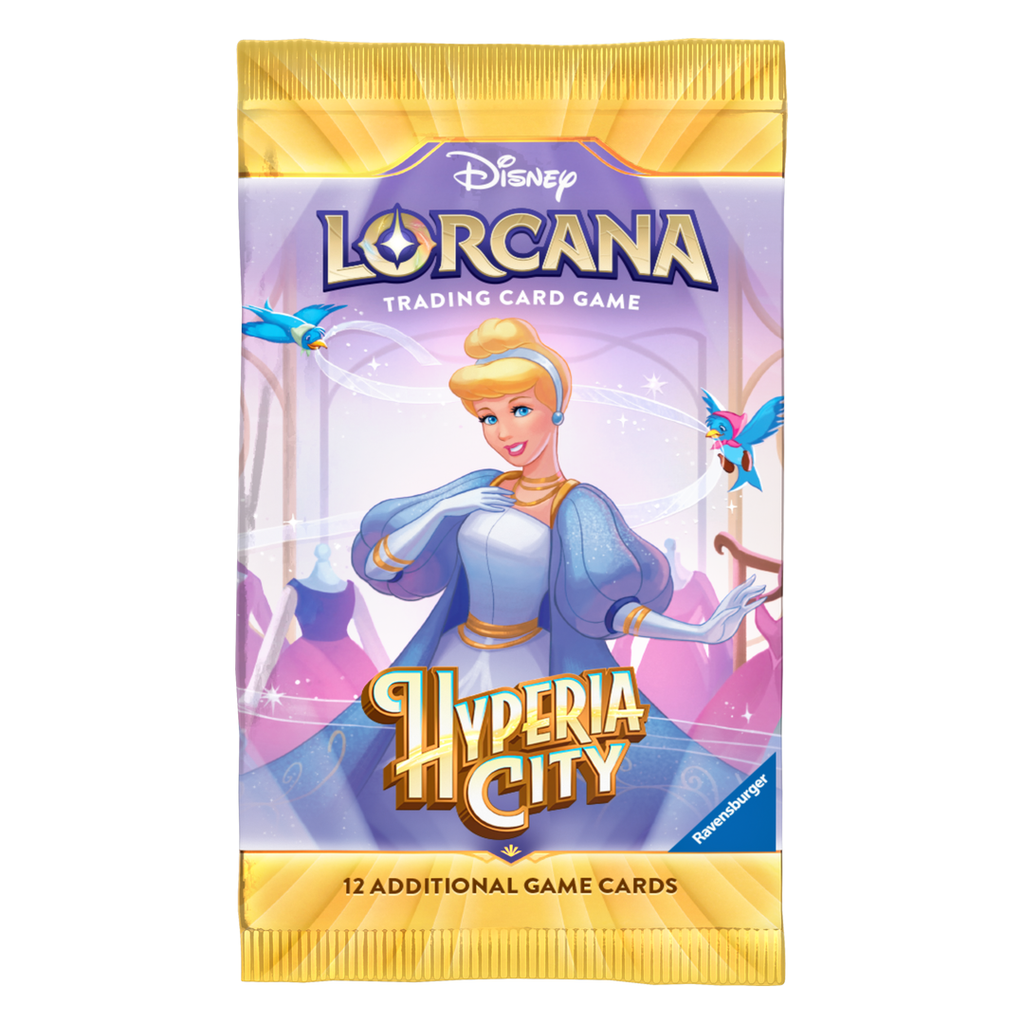 Disney Lorcana Hyperia City Booster Englisch – Cinderella