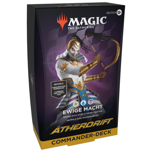 Magic the Gathering Aetherdrift Commander Deck – Ewige Macht (deutsch)