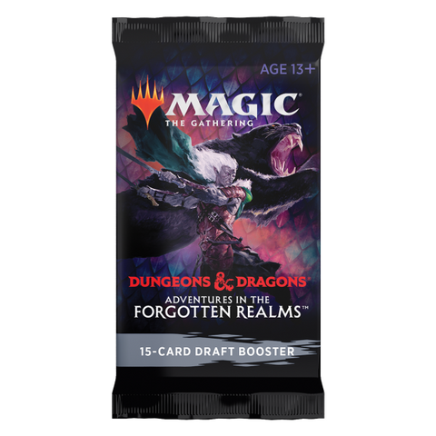 Magic The Gathering – Dungeons & Dragons - Adventures in the Forgotten Realms Draft Booster (englisch, Einzelbooster)