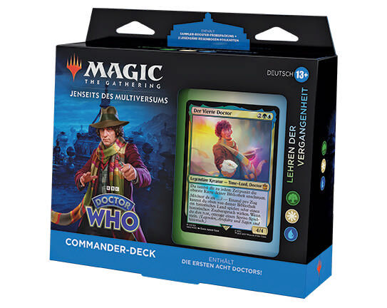 Magic the Gathering – Doctor Who Lehren der Vergangenheit Commander Deck (Deutsch)
