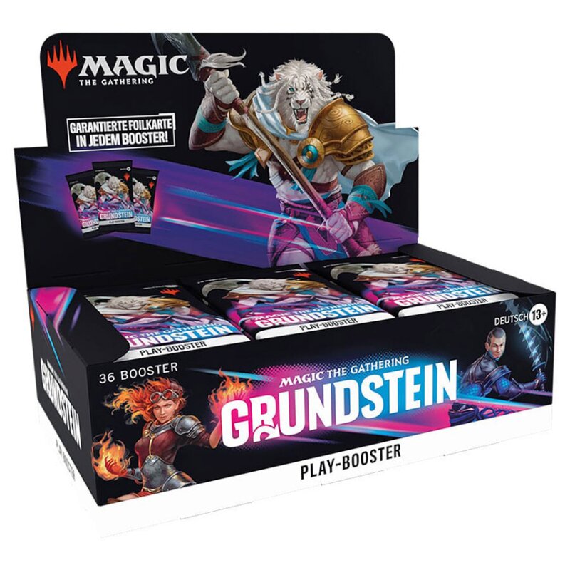Magic The Gathering Grundstein – Play Booster-Display (Deutsch)
