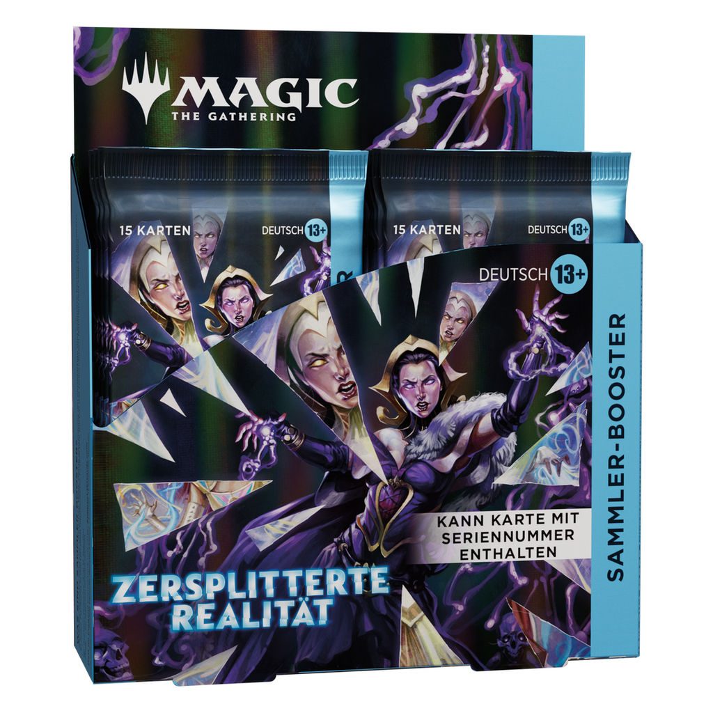 Magic: The Gathering – Reality Fracture Collector Booster Display (deutsch)