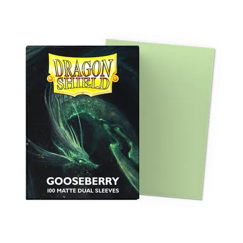Dragon Shield - 100 Standard Size Card Sleeves - Gooseberry Matte