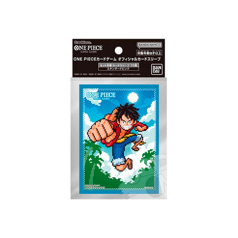 Bandai Namco - One Piece – Card Game Sleeves (70 Stück) – Pixel Rufy