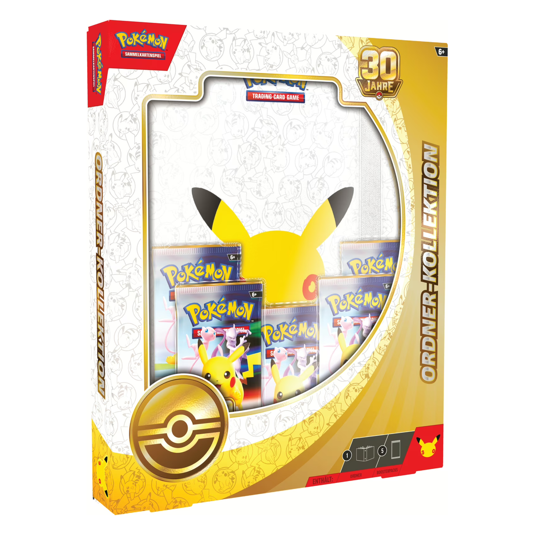 Pokémon 30 Jahre – Ordner-Kollektion (deutsch) *Vorbestellung
