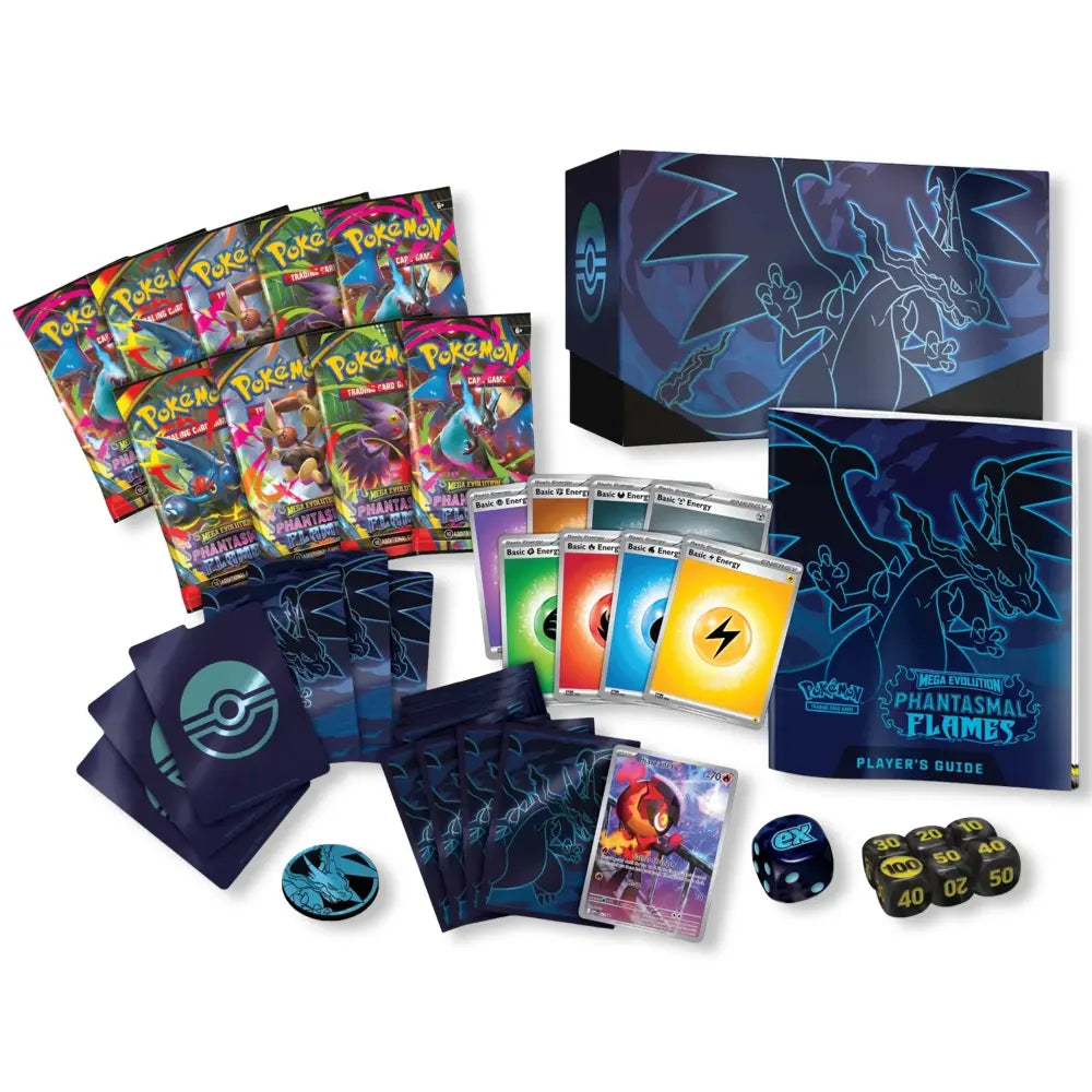 Pokemon ME02 Mega Evolution – Phantasmal Flames Elite-Trainer-Box (englisch)