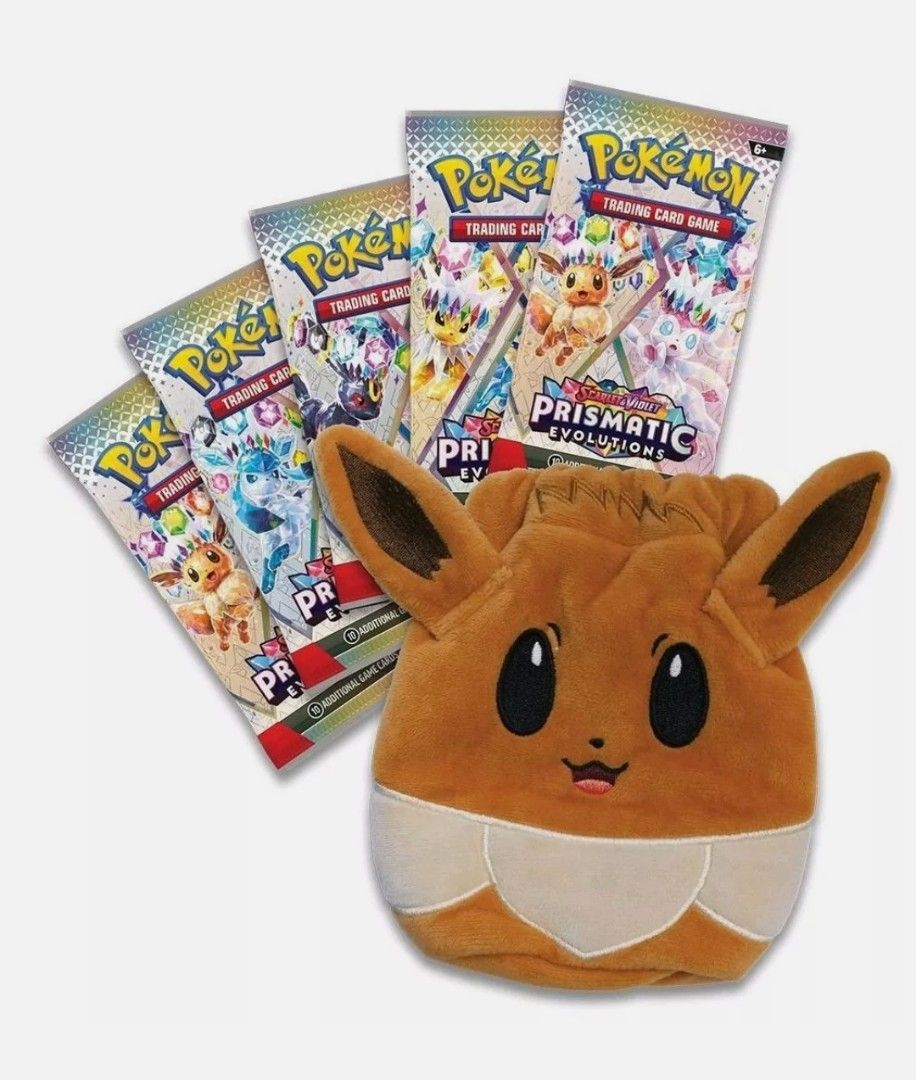 Pokemon Scarlet & Violet – SV8.5 Prismatic Evolutions Accessory Pouch Collection (Englisch)