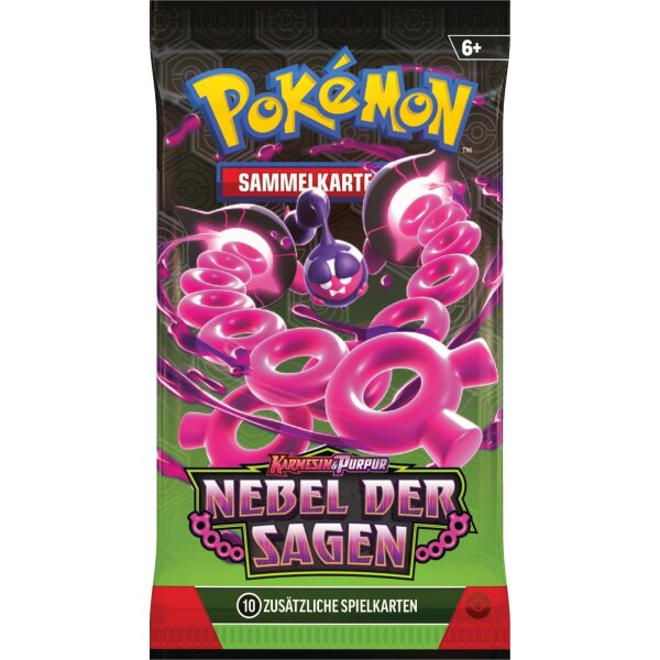 Pokemon Karmesin & Purpur KP6.5 – Nebel der Sagen Booster Bundle (Deutsch)