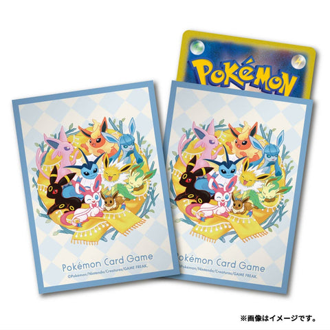 Pokemon Center Original Card Game Sleeve Eevolution 64 Sleeves