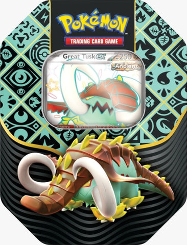 Pokemon – Great Tusk ex Tin Box (englisch)