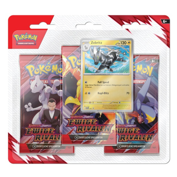 Pokemon Karmesin & Purpur KP10 – Ewige Rivalen 3er Blister (Deutsch)
