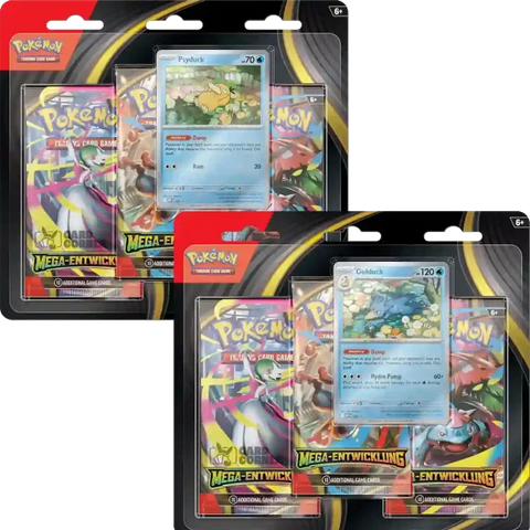 Pokemon – Mega Entwicklung 3er Blister (Deutsch) *Vorbestellung 26.09.2025