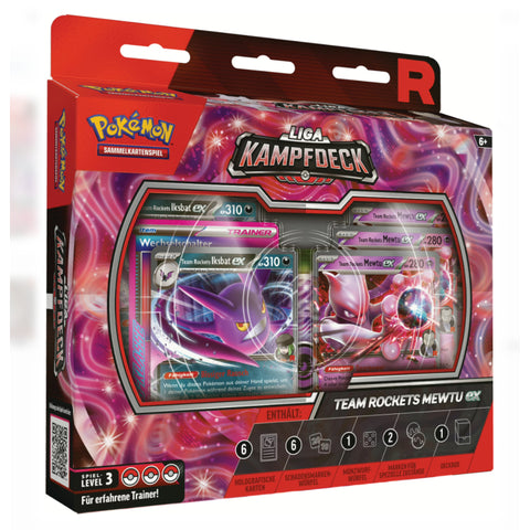 Pokemon Liga-Kampf Deck – Rocket’s Mewtu (Deutsch) *Vorbestellung (12.12.25)