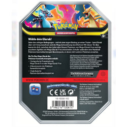 Pokemon Tin 127 Mega Charizard Y ex (Englisch)
