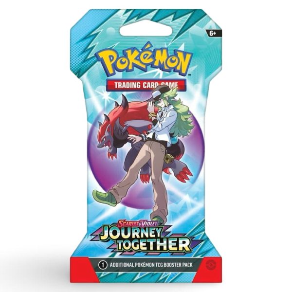 Pokemon Scarlet & Violet – Journey Together (SV09) Sleeved Booster – Englisch