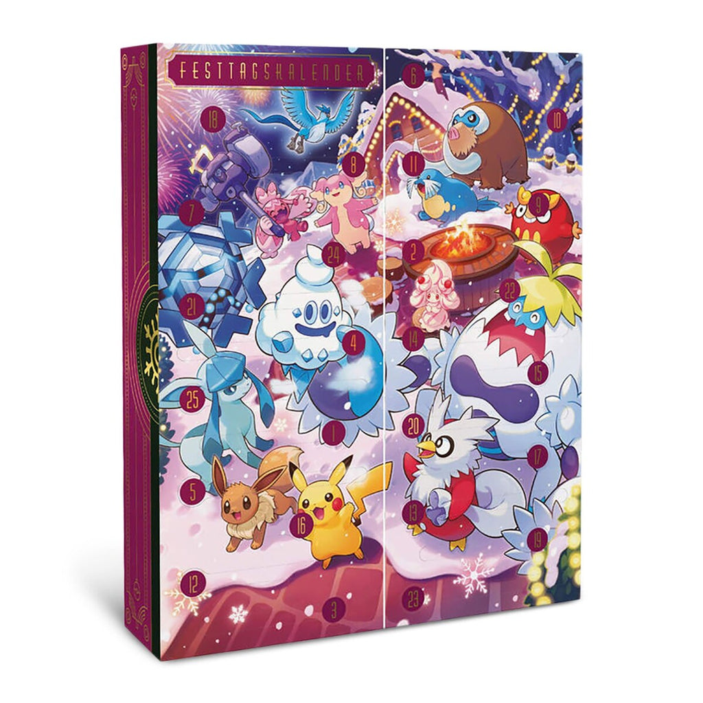 Pokemon – Sammelkarten Festtagskalender 2025 (deutsch)